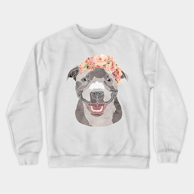 Pitbull Crewneck Sweatshirt by Roguish Design